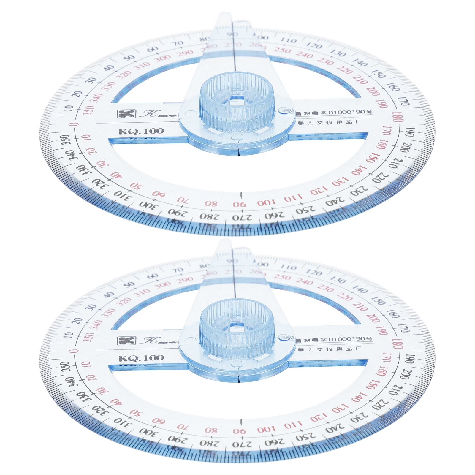 Pc degree circle protractor ruler template drawing ruler drafting meauring tool for chool claroom office math