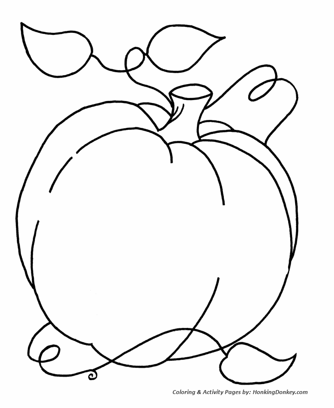 Halloween pumpkin coloring pages