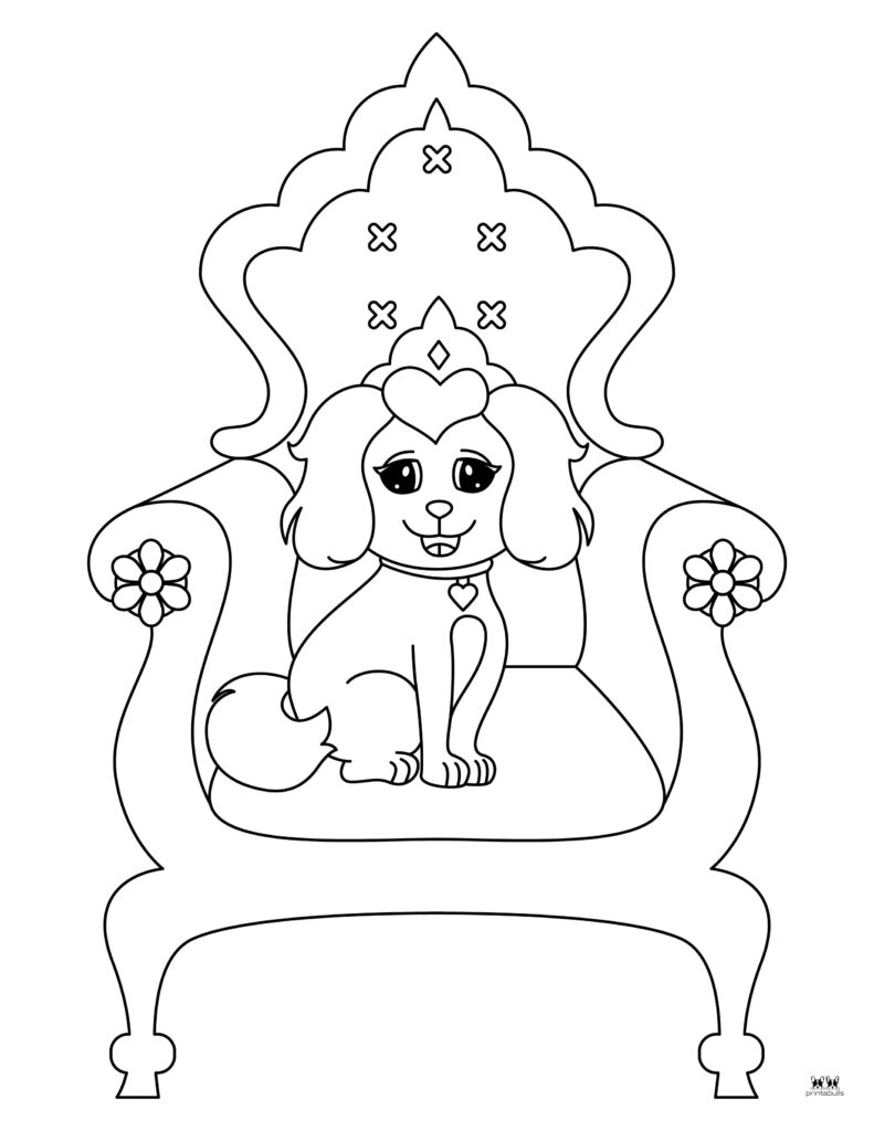 Puppy coloring pages