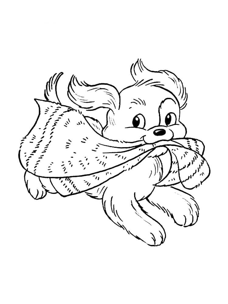 Puppy coloring pages