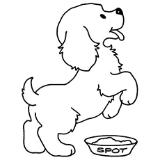 Top free printable puppy coloring pages online