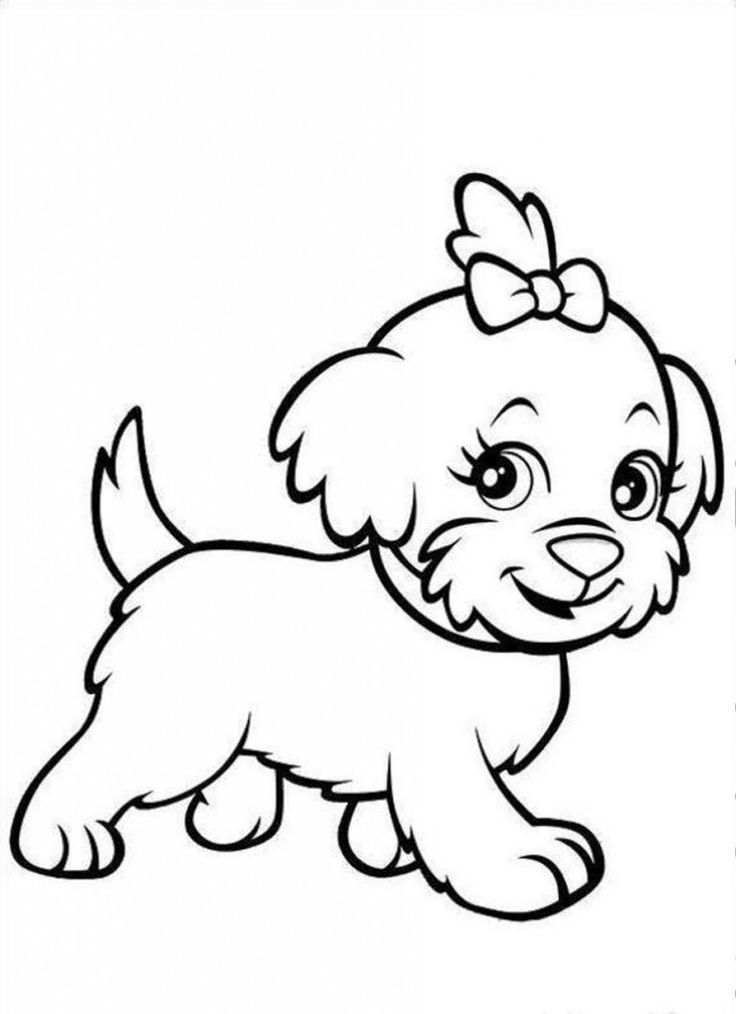 Free printable puppies coloring pages for kids dibujos de perros dibujo de perro dibujos faciles de perros