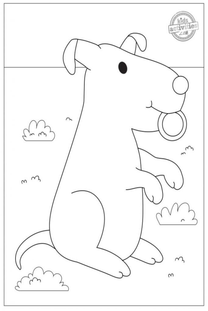 Adorable free cute puppy coloring pages kids activities blog