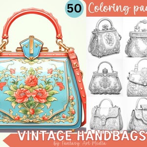 Purse coloring page