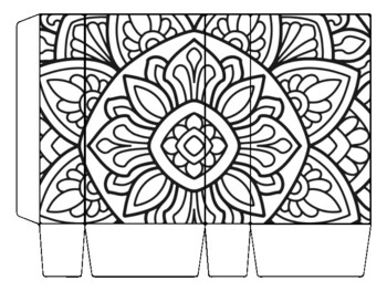 New year gift bag coloring pages craft activity easy craft by swati sharma