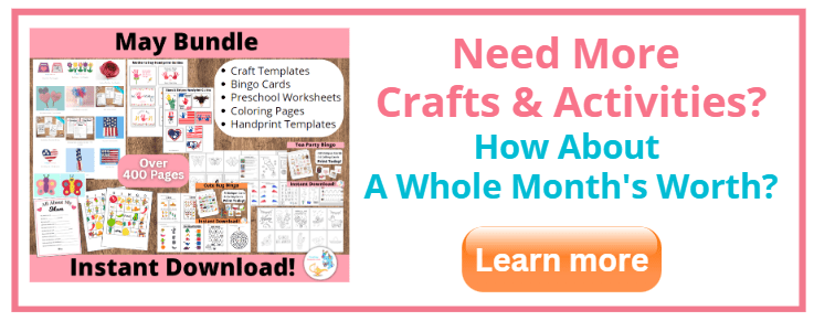 Mothers day purse craft free printable