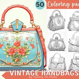 Purse coloring page