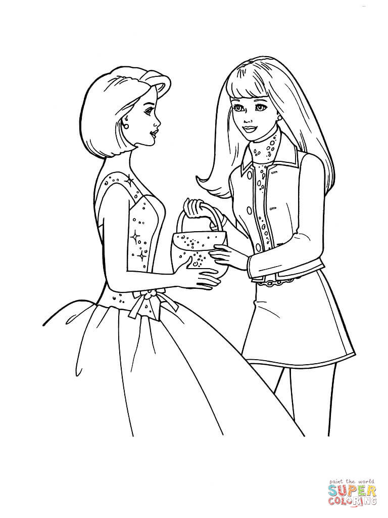 Choosing purse coloring page free printable coloring pages