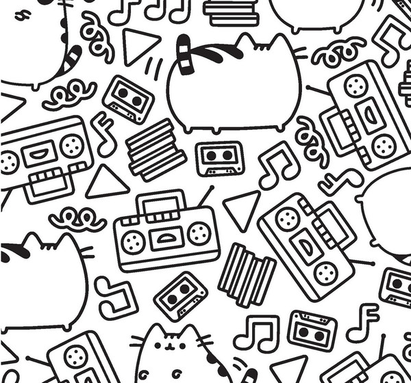Durable gallery books pusheen coloring book lowest price