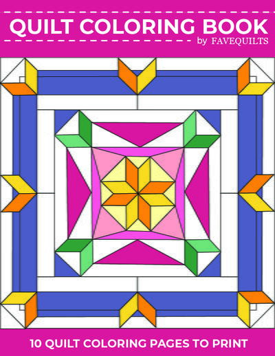 Quilt coloring book free printable quilt coloring pages
