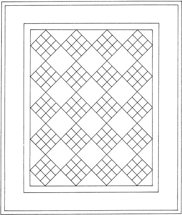 A to z kids stuff quilt color page