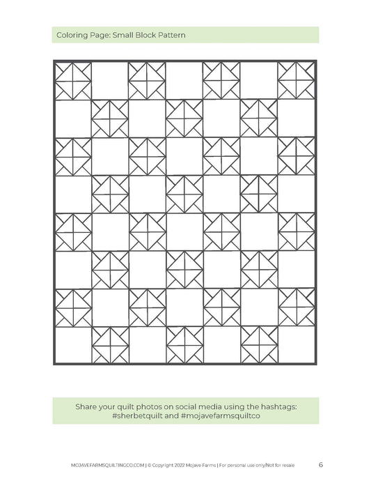 Shop all coloring pages â mojave farms quilt co