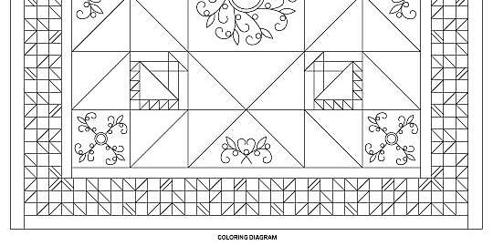 October coloring diagrams