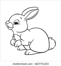 Rabbit coloring images stock photos d objects vectors