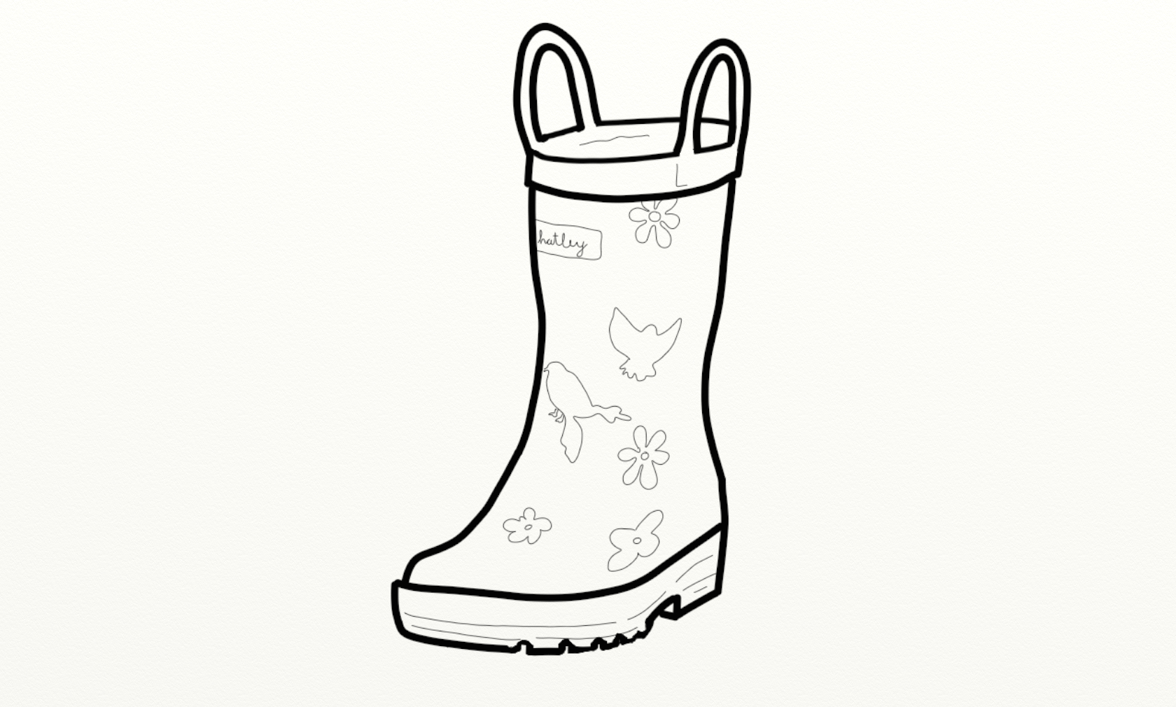 Free rain boots coloring page download free rain boots coloring page png images free cliparts on clipart library