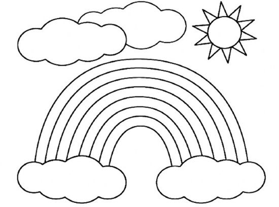 Rainbow coloring pages for kids of all ages will love coloring pages rainbow drawing coloring pages for kids