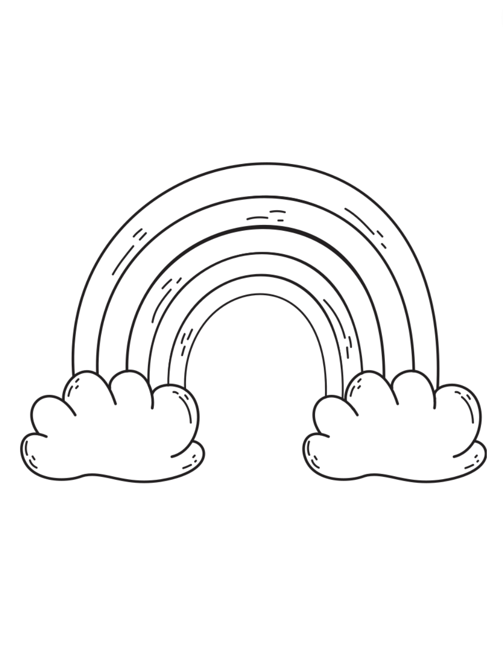Free rainbow coloring pages more âðâ