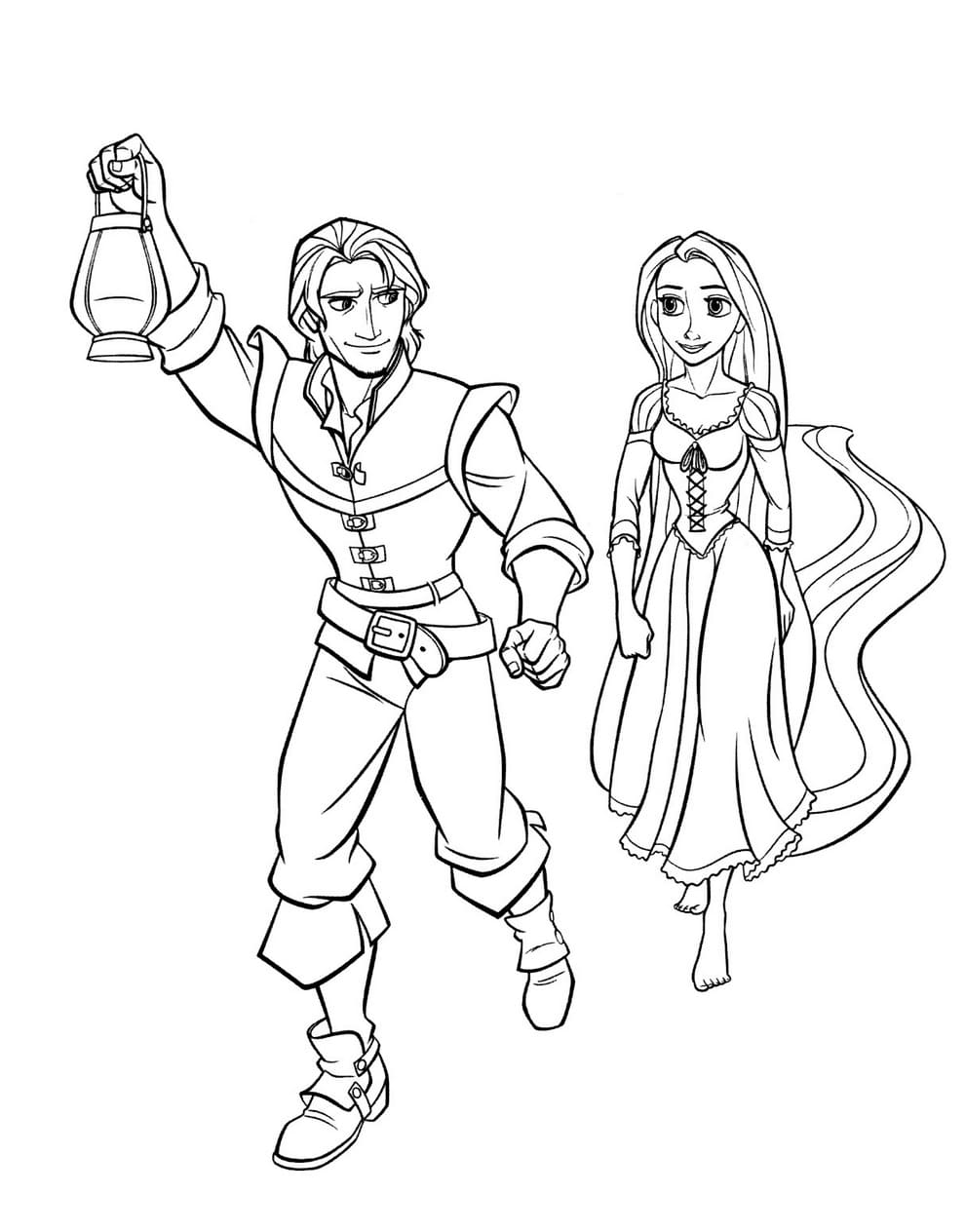 Tangled coloring pages by coloringpageswk on