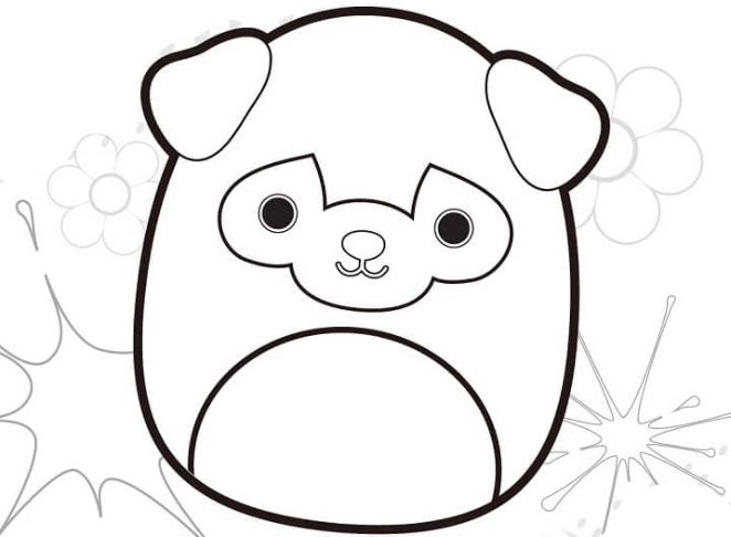 Squishmallow coloring pages