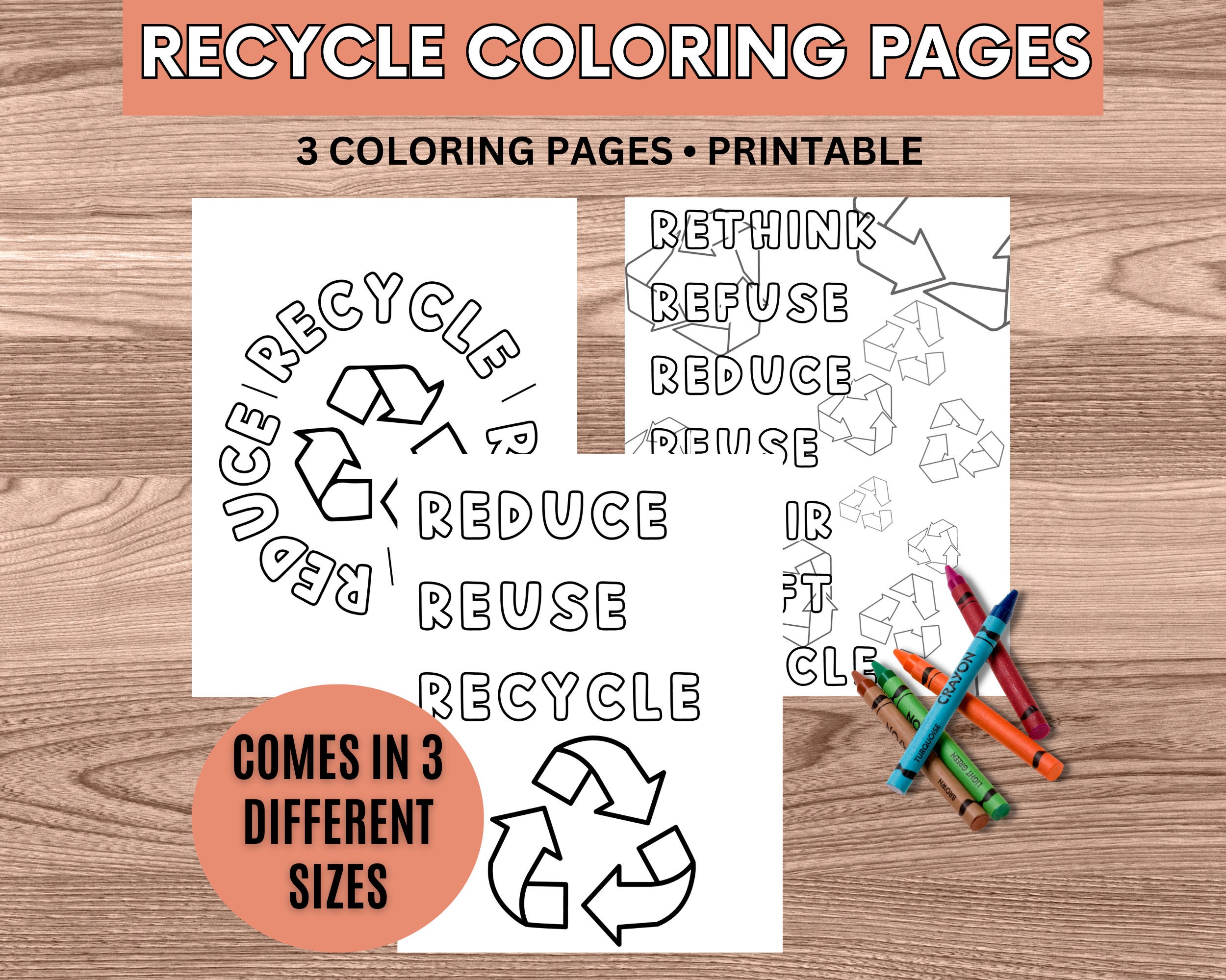 Recycle printable