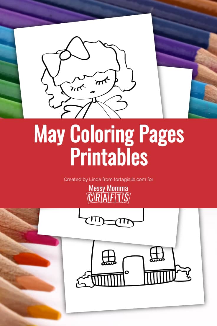 May coloring pages printables