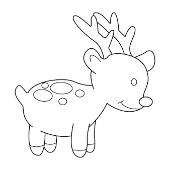 Page reindeer coloring pages free printable images