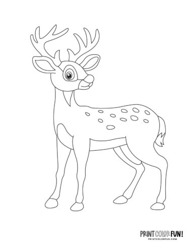 Adorable rudolph coloring pages other reindeer clipart to light up learning at