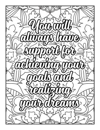 Motivational quotes coloring page inspirational quotes coloring page affirmative quotes coloring page positive quotes coloring page good vibes swear word coloring page motivational typographyãç æ fy ãããããããã