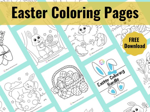 Easter coloring pages free printable