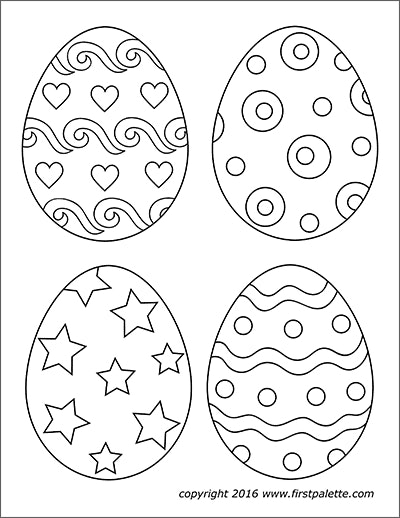 Free easter coloring pages printables