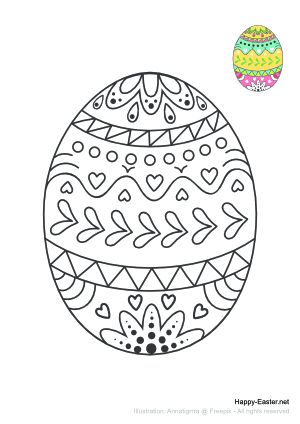Free easter coloring pages for kids just print and color