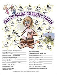 Retirement party games â printable games