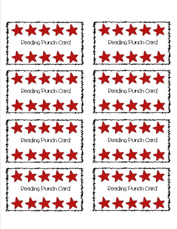 Free editable punch card template â gotemplates throughout reward punch card template