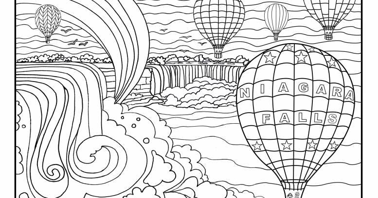 Free printable niagara falls usa coloring pages niagara falls usa