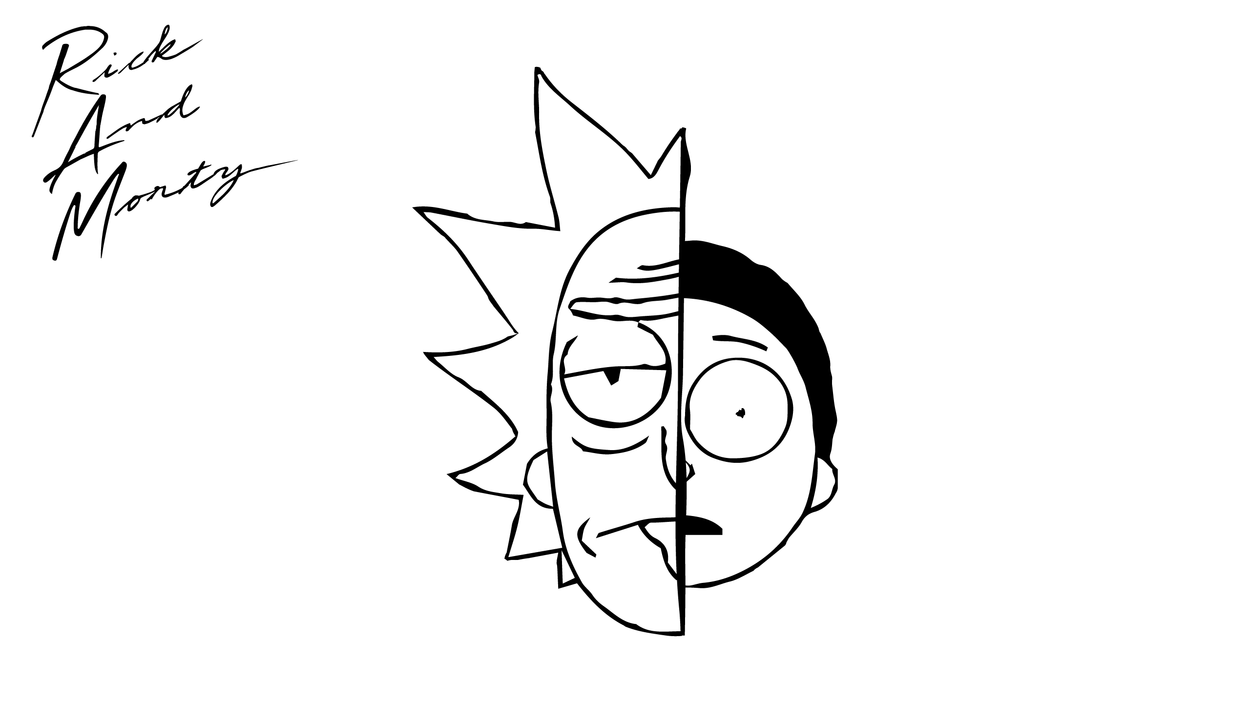 Rick and morty coloring pages