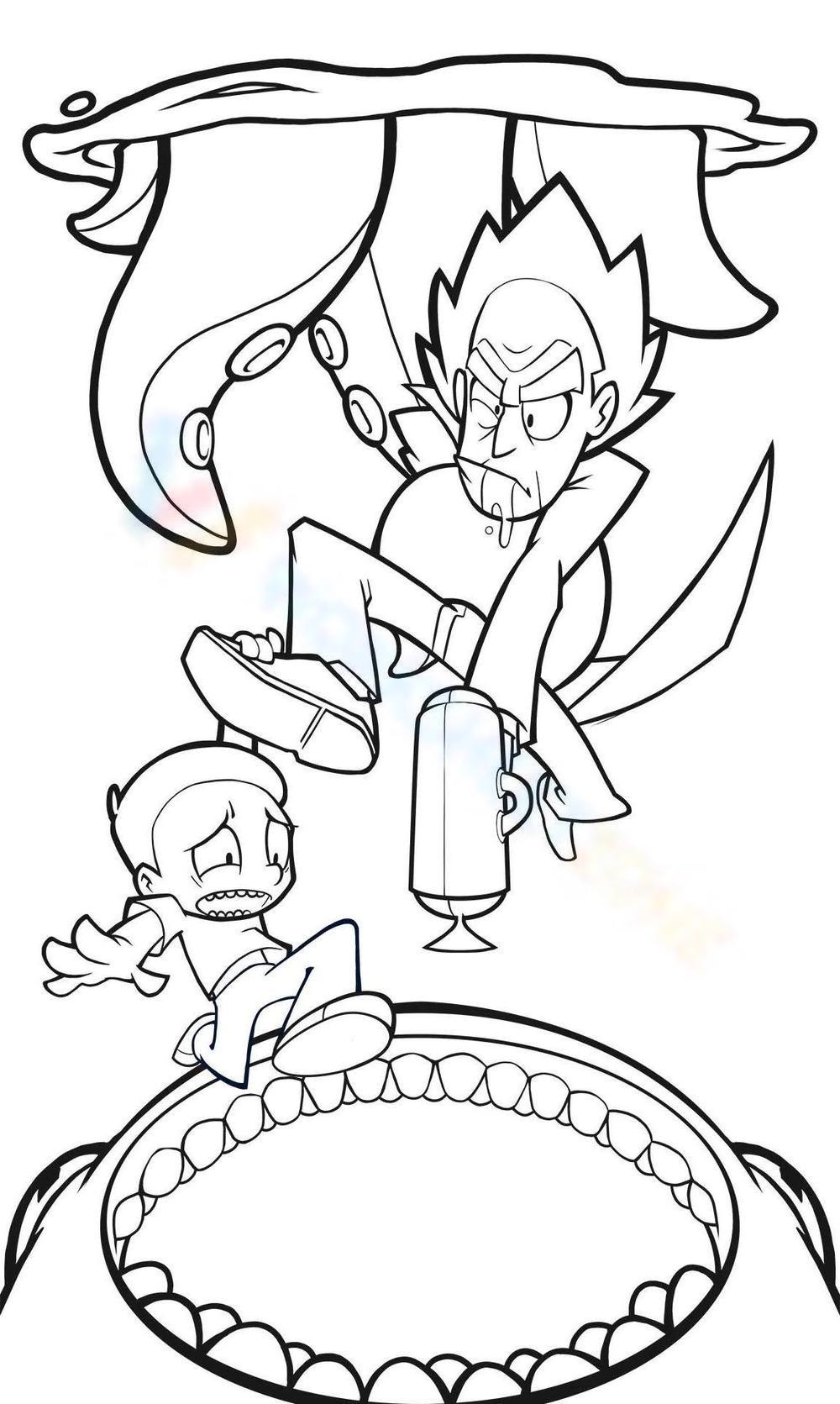 Free printable rick and morty coloring pages for all ages