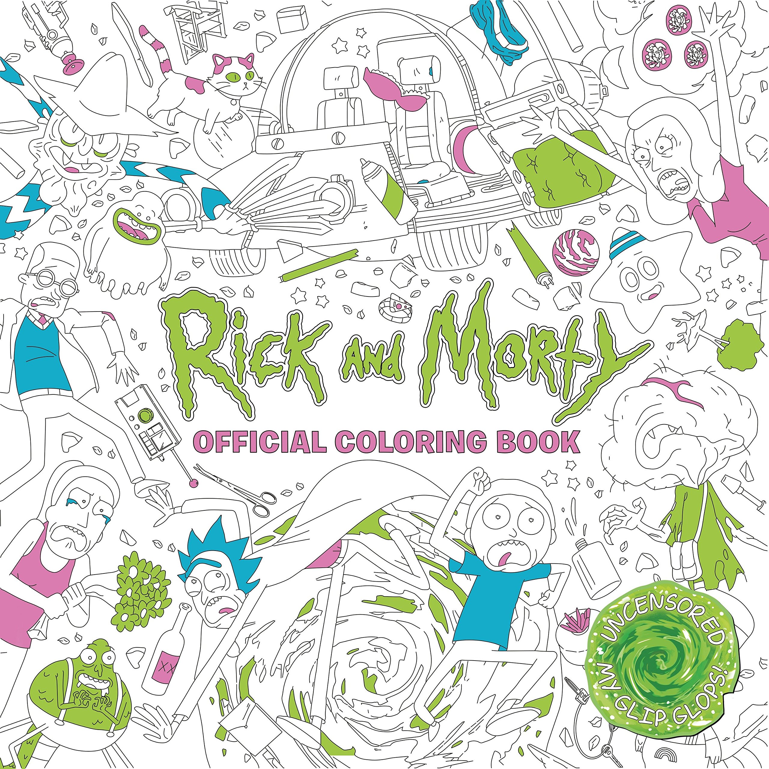 Rick and morty official coloring book