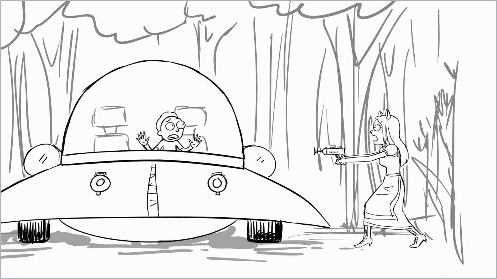 Rick and morty coloring pages