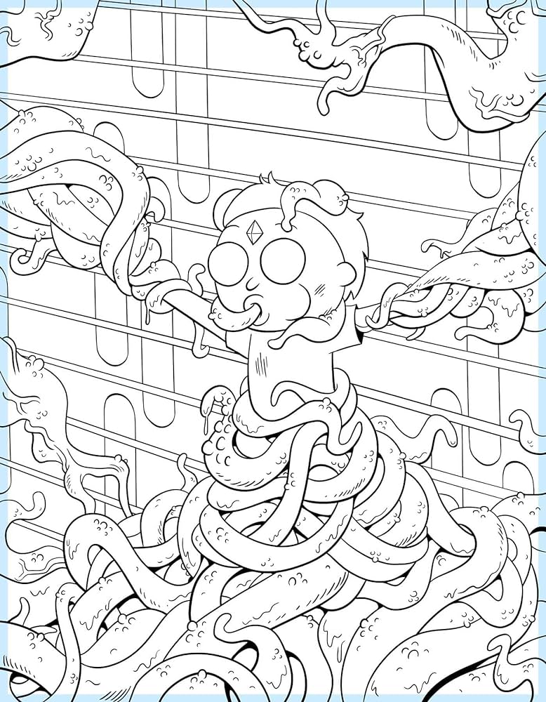 Rick and morty sometimes science is more art than science the official louring book titan books books
