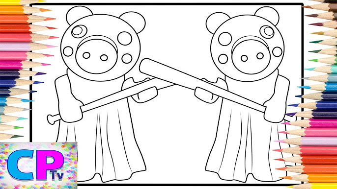 Roblox coloring pagesall roblox characters coloring pages tv