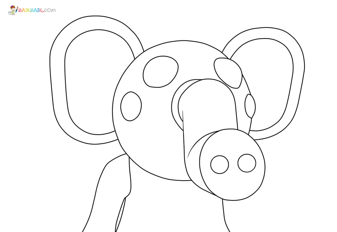 Piggy roblox coloring pages new images free printable
