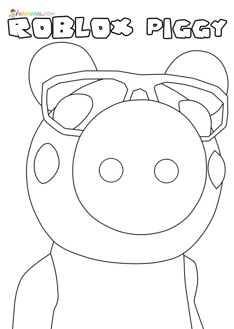 Piggy roblox coloring pages new images free printable