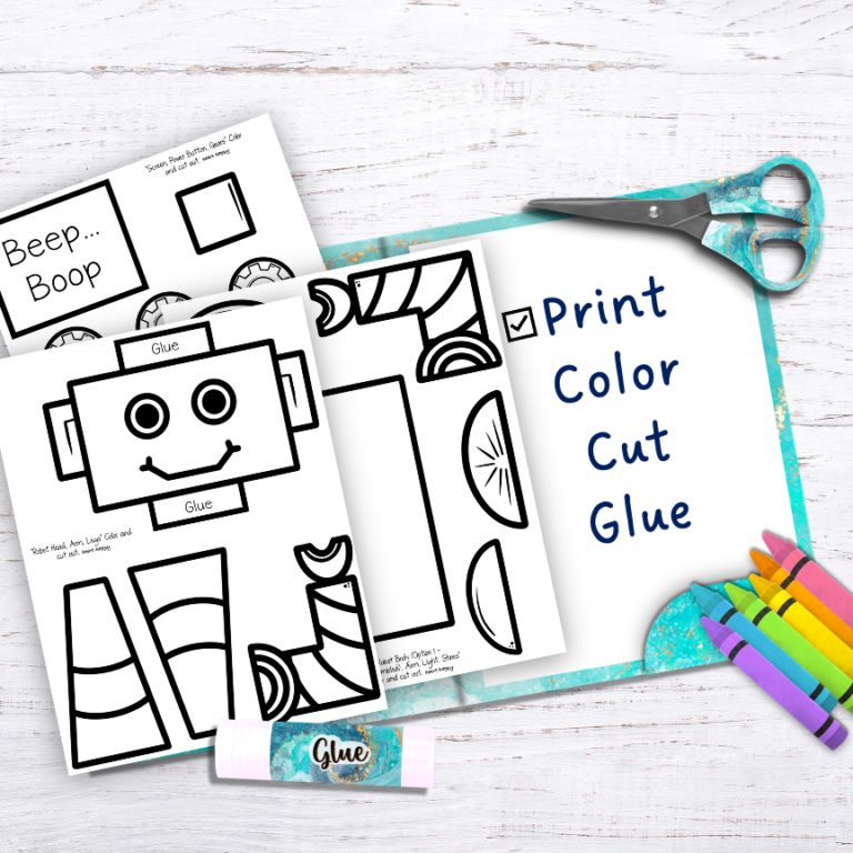 Robot craft made by teachers