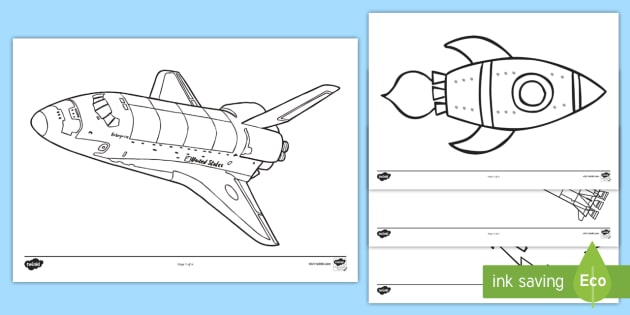 Rockets coloring pages teacher