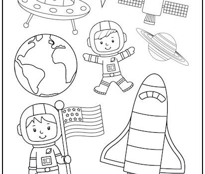 Tag space shuttle coloring page print it free