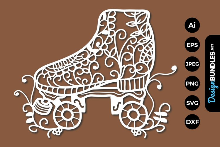 Roller skate svg design bundles