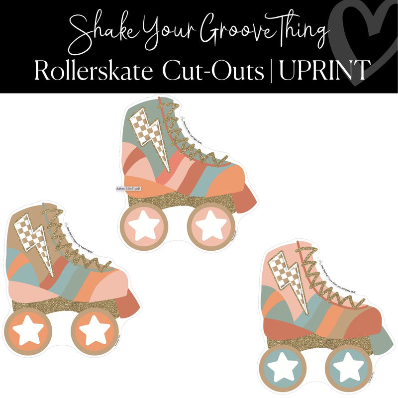 Groovy roller skateregular and xl classroom cut