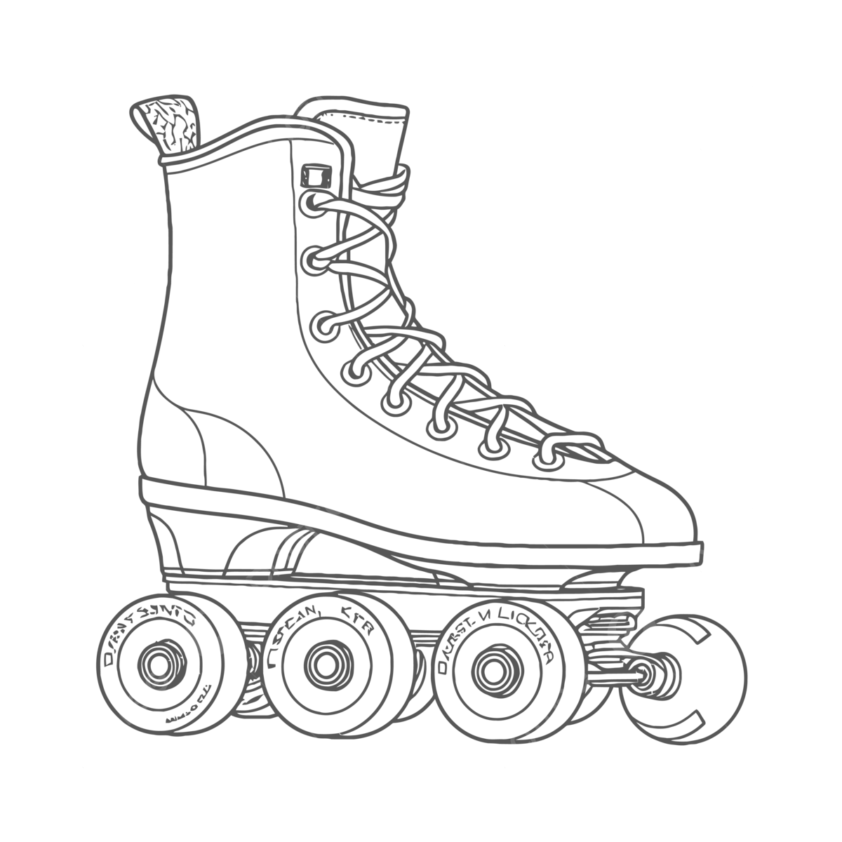 Roller skate drawing png transparent images free download vector files
