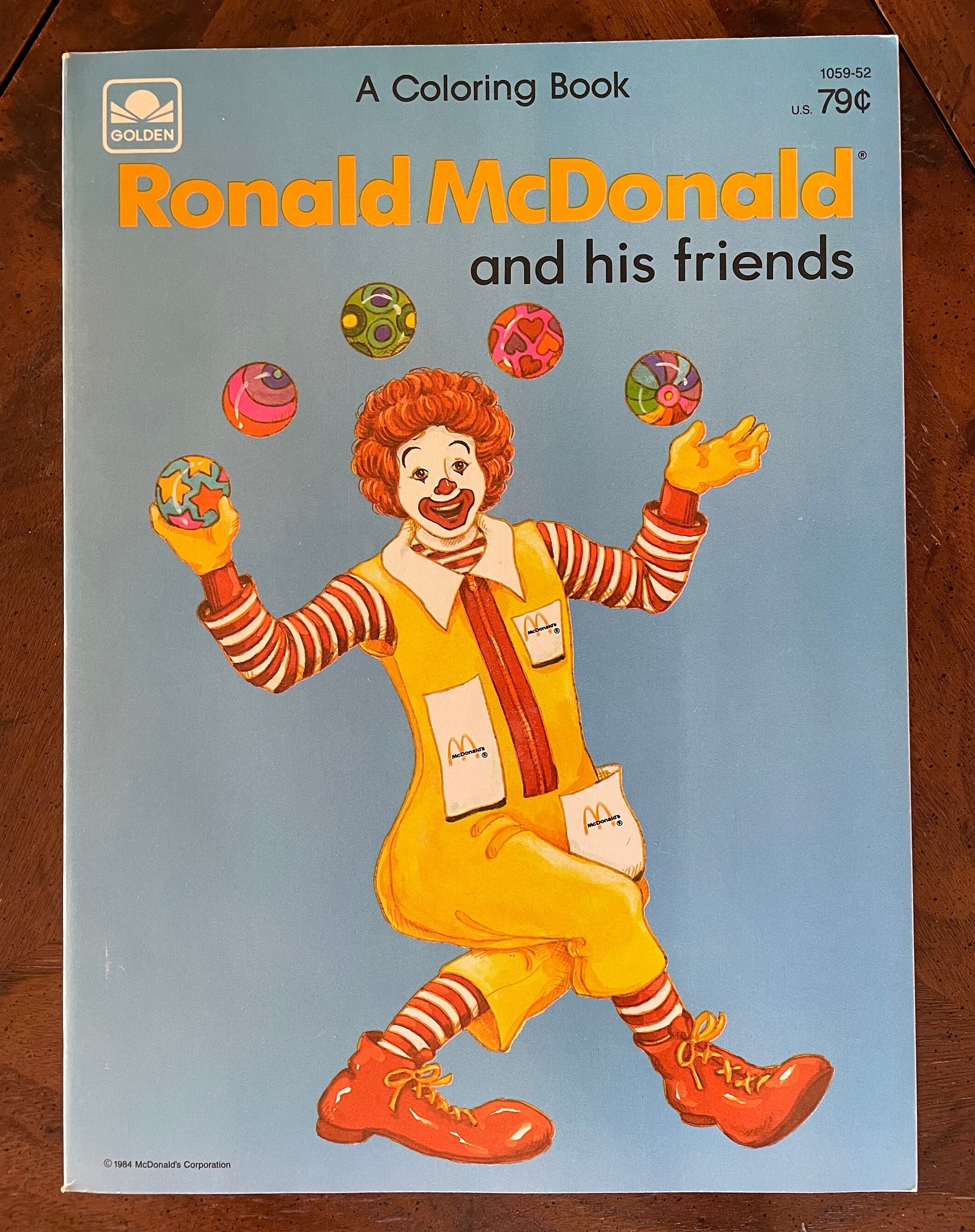 Mcdonalds coloring