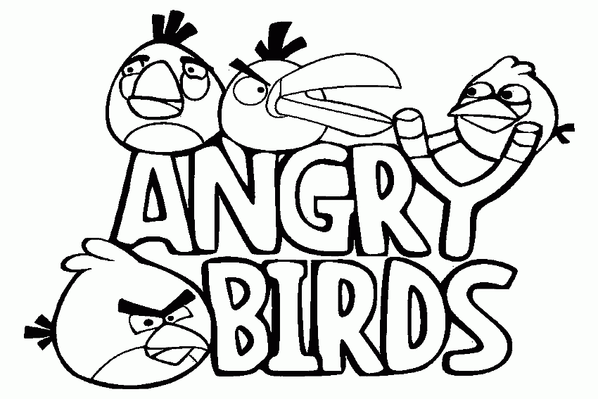 Cartoon coloring pages for boys